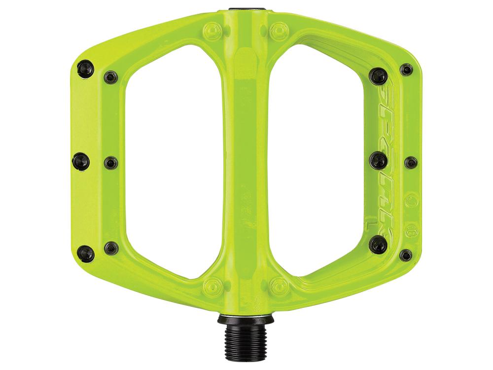 Spank Spoon DC flat pedal Lime Green unis