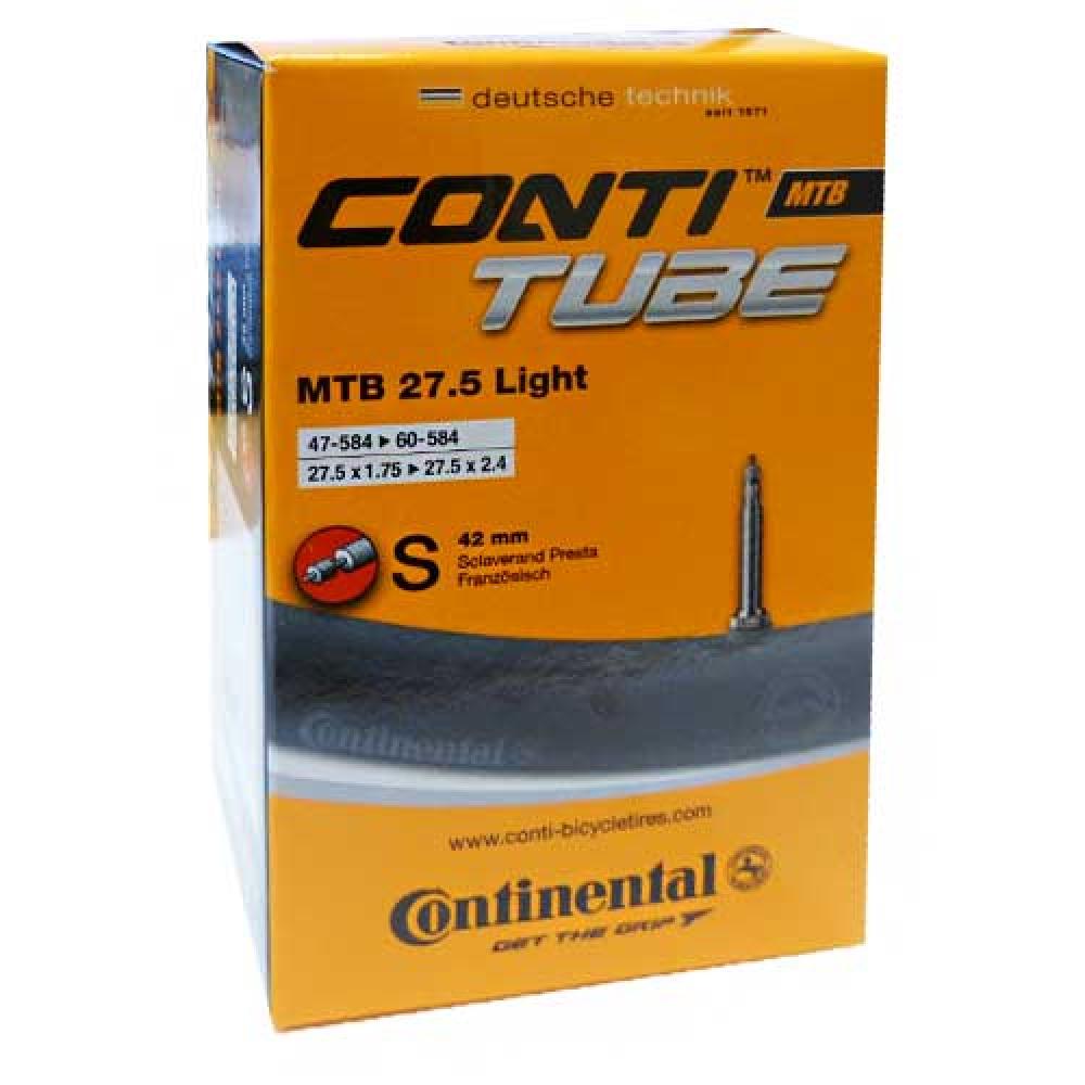 Continental Schlauch Conti MTB 27.5 light 27.5x1.75/2.40" 47/62-584 SV 42mm