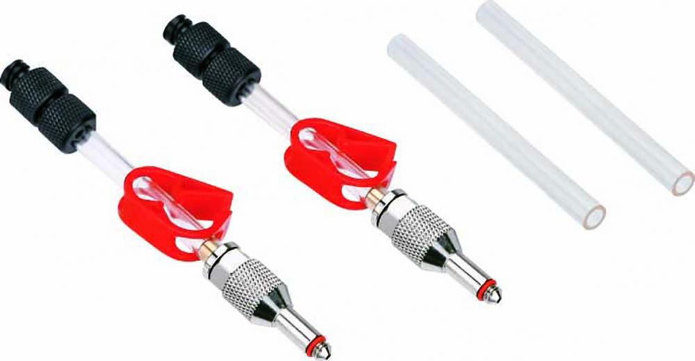Jagwire Ersatz-Anschlussstücke Pro Bleed Kit Silber - Bremsenwartungszubehör