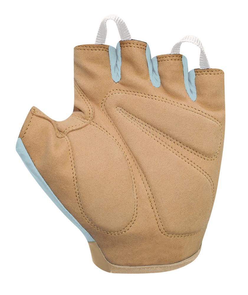 CHIBA ECO Glove Pro - Radhandschuhe hellblau, L, atmungsaktiv & gepolstert