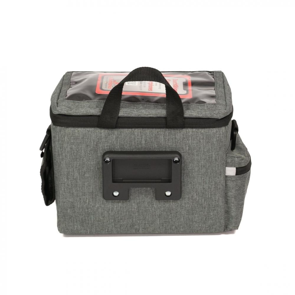 Haberland Lenkertasche 8l Max grau - praktische Lenkertasche mit KLICKfix-Halterung