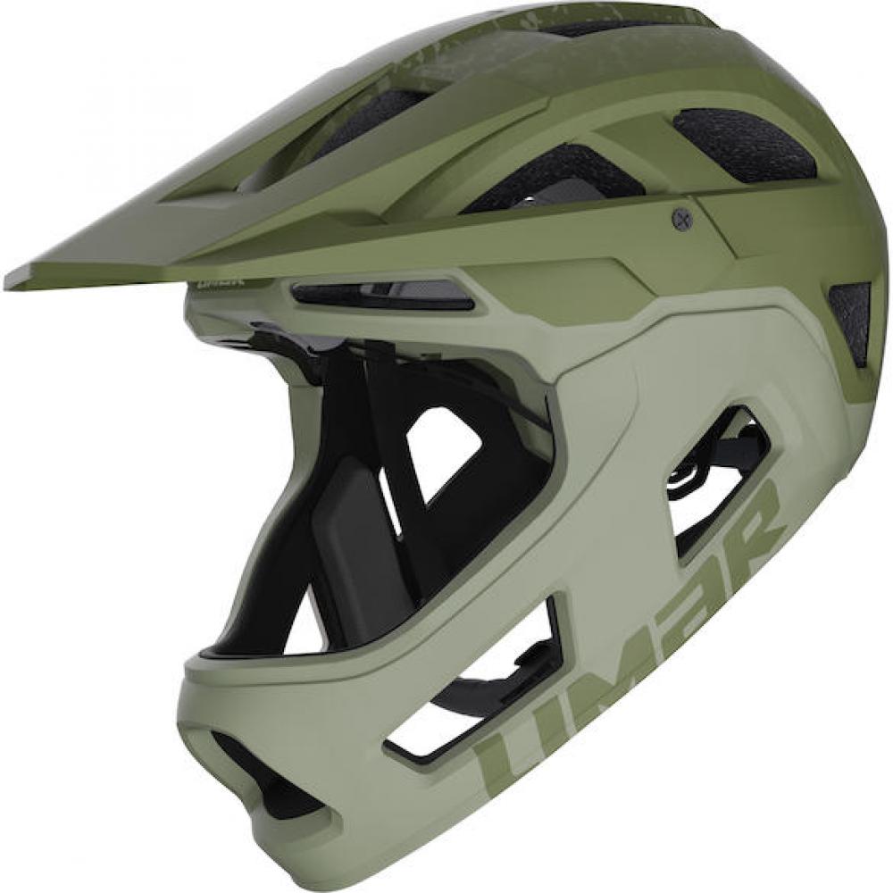 Limar Livigno + Mips Matt Green M Grün - leichter All-Mountain- & Enduro-Integralhelm