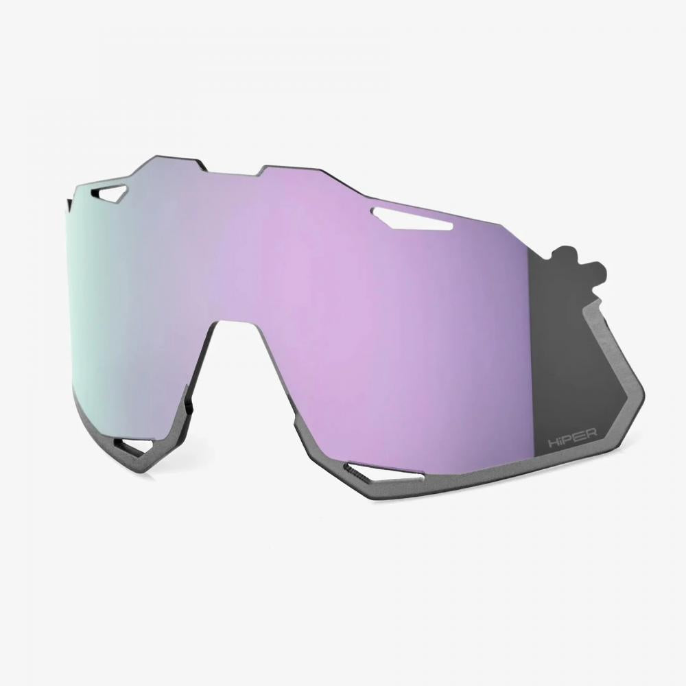 100% Hypercraft Polycarbonat - HiPER Mirror unis Lavender - leistungsstarke Ersatzscheibe