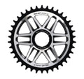 XLC CR-E09 E-Bike Kettenblatt 38Z für Yamaha PW-X3, Direct Mount, CNC-gefrästes Aluminium, 53mm Kettenlinie, kompatibel bis 12-fach Antrieb
