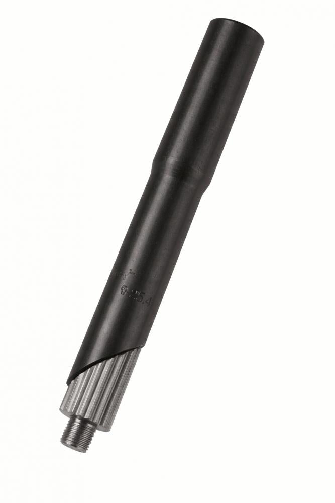 Vorbauverlängerung 22,2mm 1\", Ø 25,4mm Stahl, schwarz, verlängert bis zu 10cm