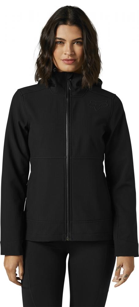 Fox wasserdichte Softshell-Pitjacke Black Größe M