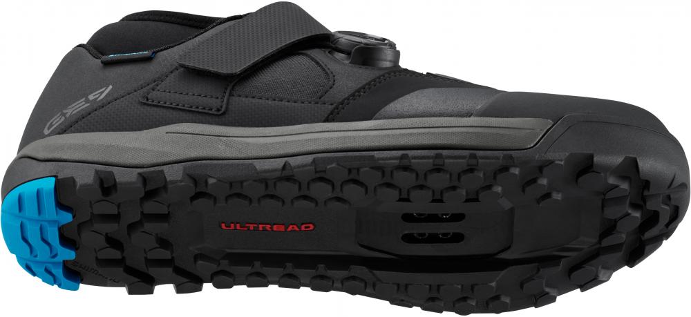 SHIMANO Fahrradschuhe GE900 Herren/Damen MTB SPD Fahrradschuhe 43 Schwarz