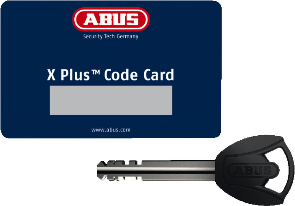 ABUS BORDO Big 6000K/120 Faltschloss schwarz ST 120 cm, Sicherheitslevel 10, kompakt & stabil