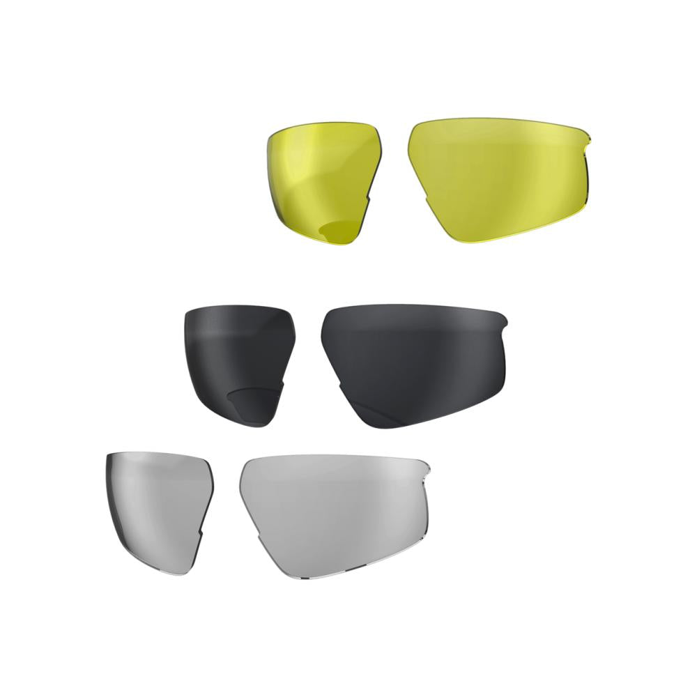 BBB Cycling BBB Sportbrille Impulse weiß glanz Einheitsgröße weis - magnetischer Glaswechsel