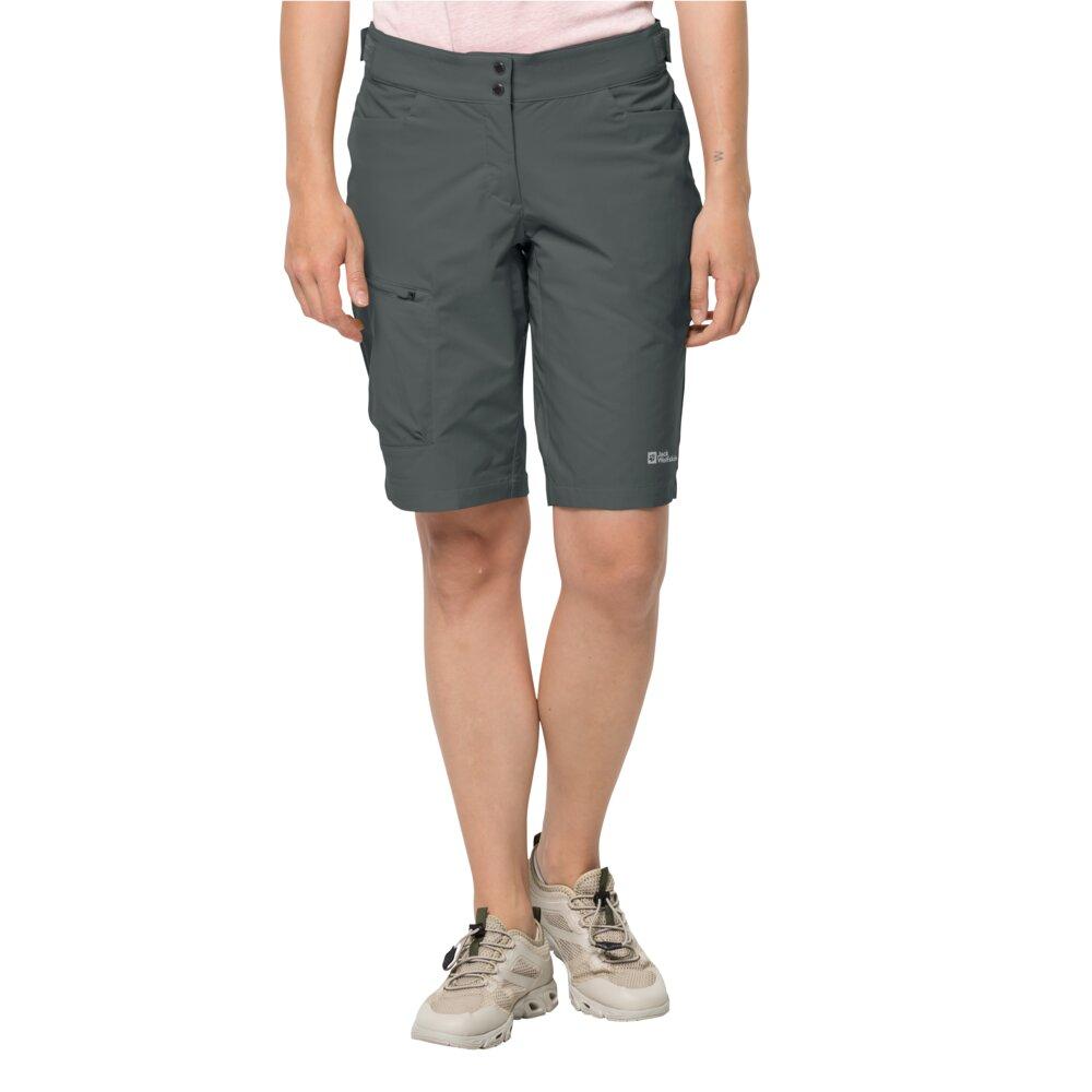 Jack Wolfskin Tourer Shorts W Synthetic Fiber Shorts slate green Größe 36