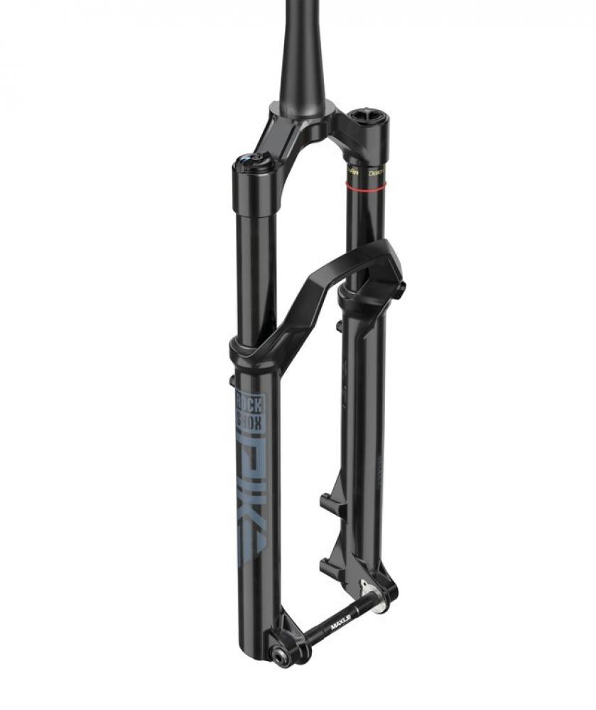 Schwarze RockShox Pike Select Charger Federgabel 27,5Zoll 120mm Boost für Mountainbikes.