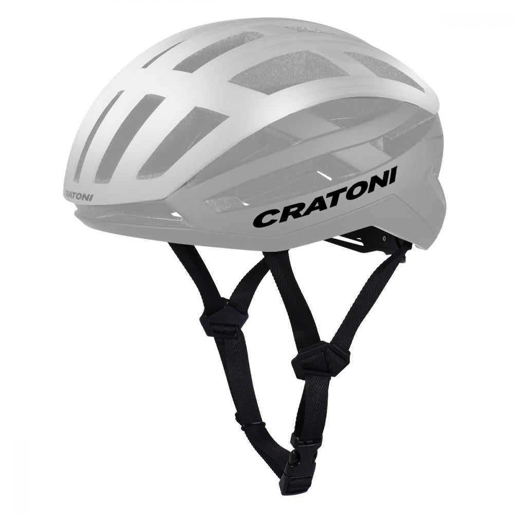 Cratoni Fahrradhelm C-AirLite silver-grey matt Größe M-L (56-58 cm)