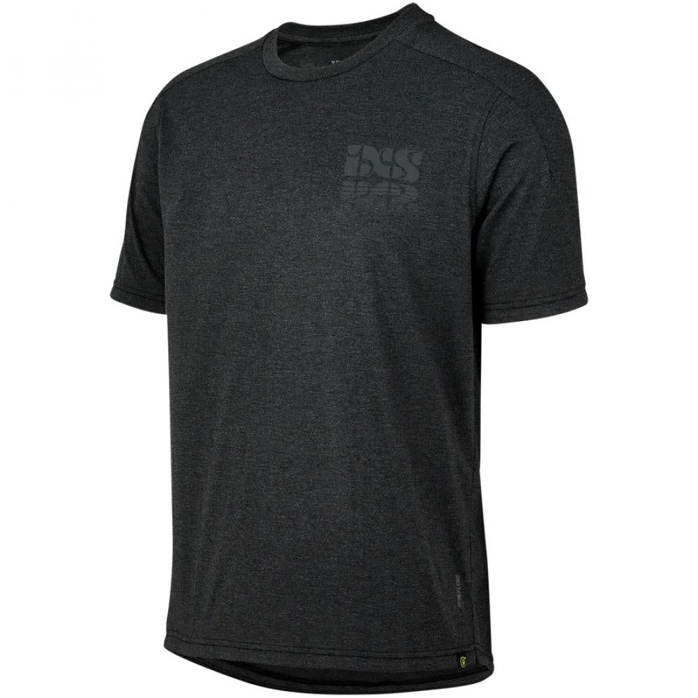 IXS Sports Division iXS Flow Kids Mirror Tech Tee KL black - funktionelles Kids-Bikeshirt