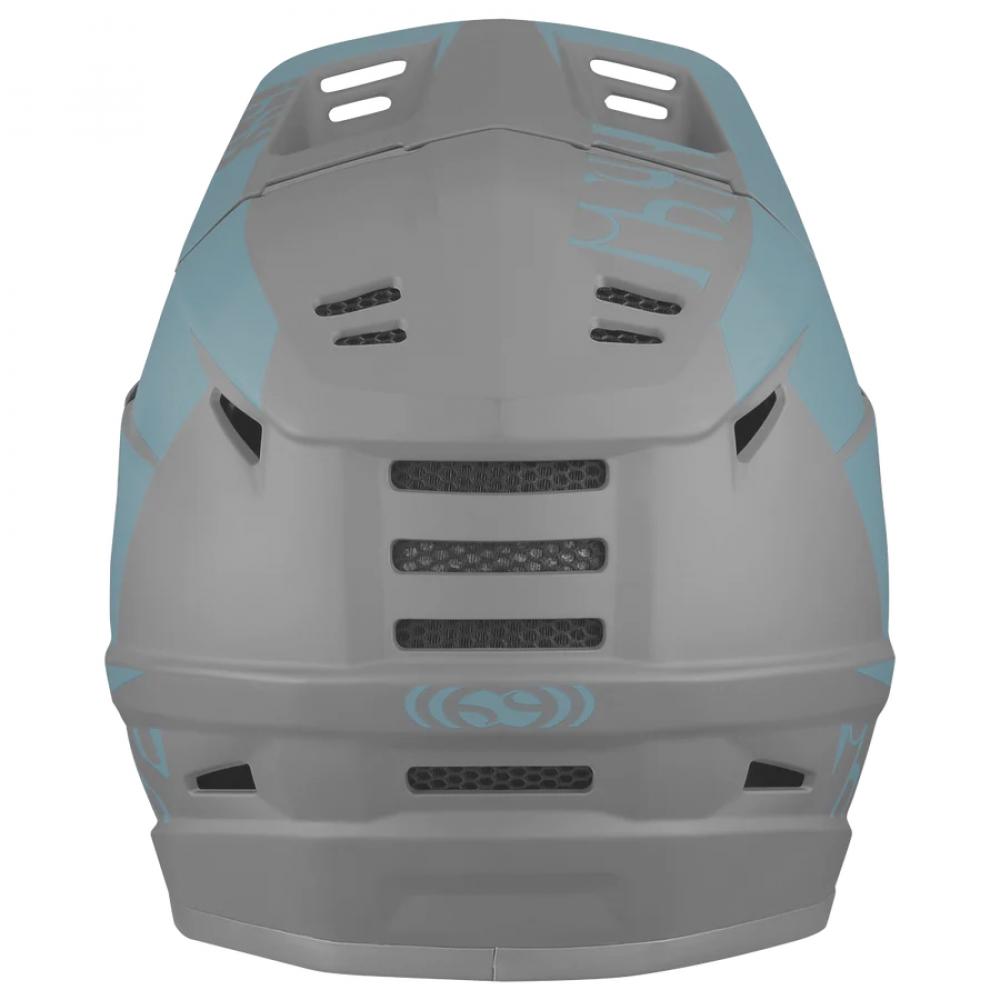 IXS Sports Division iXS XACT Evo helmet S/M Ocean-Graphite - Fullface-Helm mit Top-Belüftung