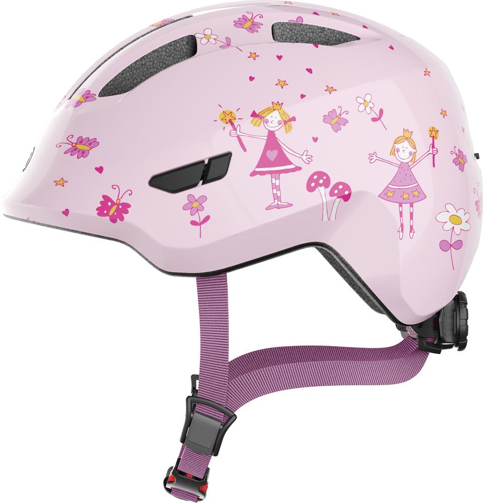 Abus Kinderhelm Smiley 3.0 rose princess M 50 bis 55cm