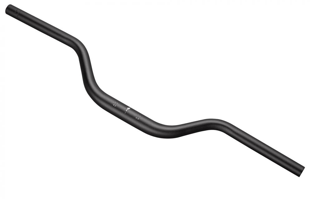 KIDS 25.4 mm BAR KIDS MINI-RISE HANDLEBAR - 25.4MM 580MM WIDTH ALLOY 60MM RISE / 5-DEG BACKSWEEP 19MM DIAMETER AT GRIP MOUNT - Lenker