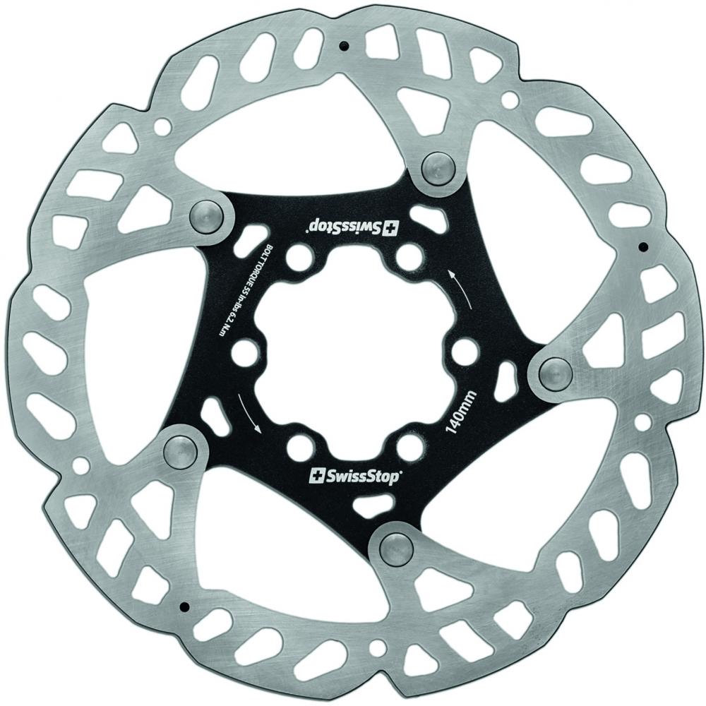 SwissStop Catalyst Pro 140 mm Bremsscheibe - 6-Loch - Rot