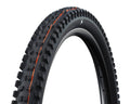 Schwalbe Faltreifen Tacky Chan Evo Line 62-622 schwarz mit aggressivem Profil und orange Streifen für Downhill-Grip.