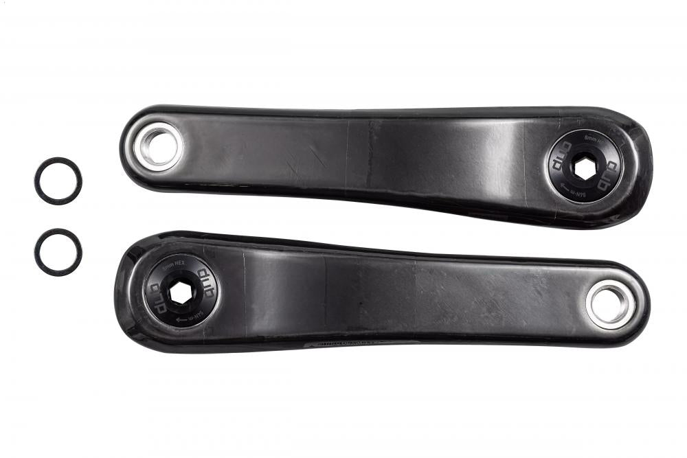 SRAM Quarq DZero Powermeter SL M20 Turbo Kurbel 175mm Carbon - SRAM DUB