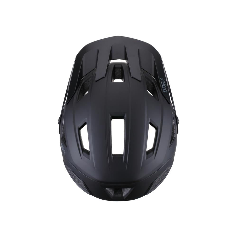 BBB Cycling BBB Helm Shore M (54-58cm) matt schwarz - sicherer MTB-Helm für Trail & Enduro