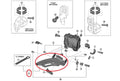 SHIMANO KETTENFÜHRUNG F.WERK.FD-M9050 - Di2 XTR Umwerfer Führung, ca. 35 g