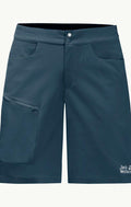 Jack Wolfskin Tourer Shorts M Synthetic Fiber Shorts Dark Sea Größe 46