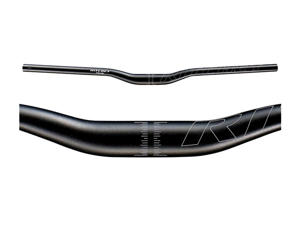 Ritchey Trail Rizer MTB-Lenker 31,8 mm, 800 mm Breite, 20 mm Rise, 9° Backsweep, 2° Upsweep, Aluminium 6061, BB Black