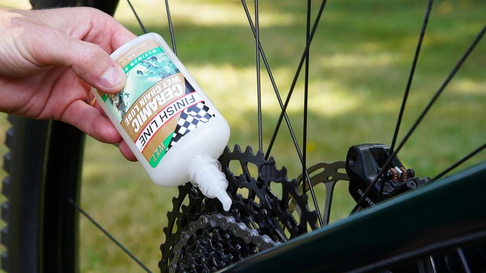 Finish Line Keramik Wachsschmiermittel 60ml - Premium Kettenschmierstoff mit Teflon für langanhaltenden Schutz, ruhigen Lauf und saubere Schaltperformance