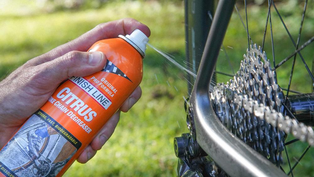 Finish Line Zitrus Entfetter Aerosol 355 ml - kraftvoller Bike-Reiniger mit Zitronenextrakt, biologisch abbaubar
