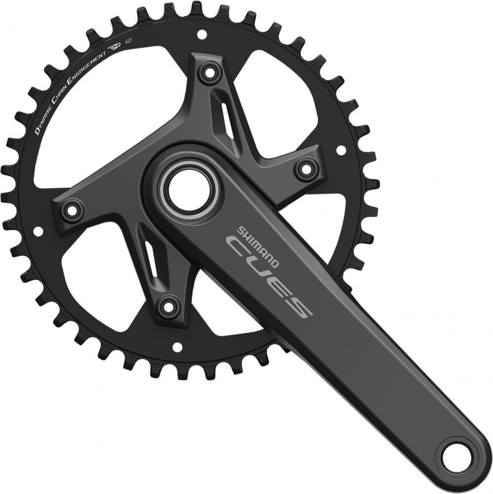 SHIMANO Kurbelgarnitur CUES FC-U6040-1, 170mm, 42Z, 9/10/11-fach Hollowtech II - 6040-1, 1,, 170mm, 11-fach