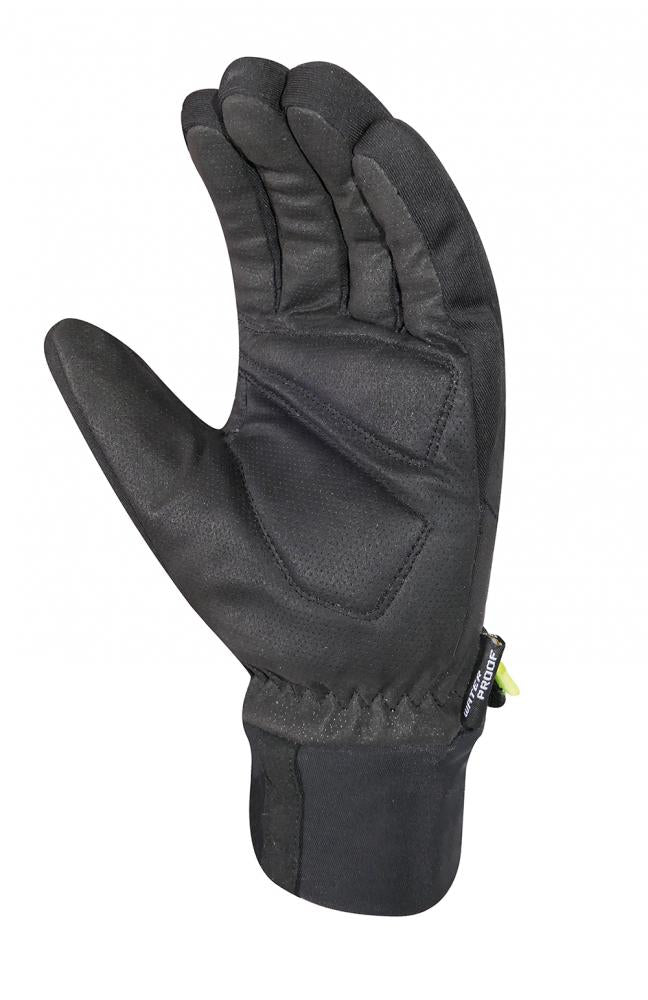 CHIBA Rain Pro - wasserdichte Radhandschuhe XL schwarz/neongelb