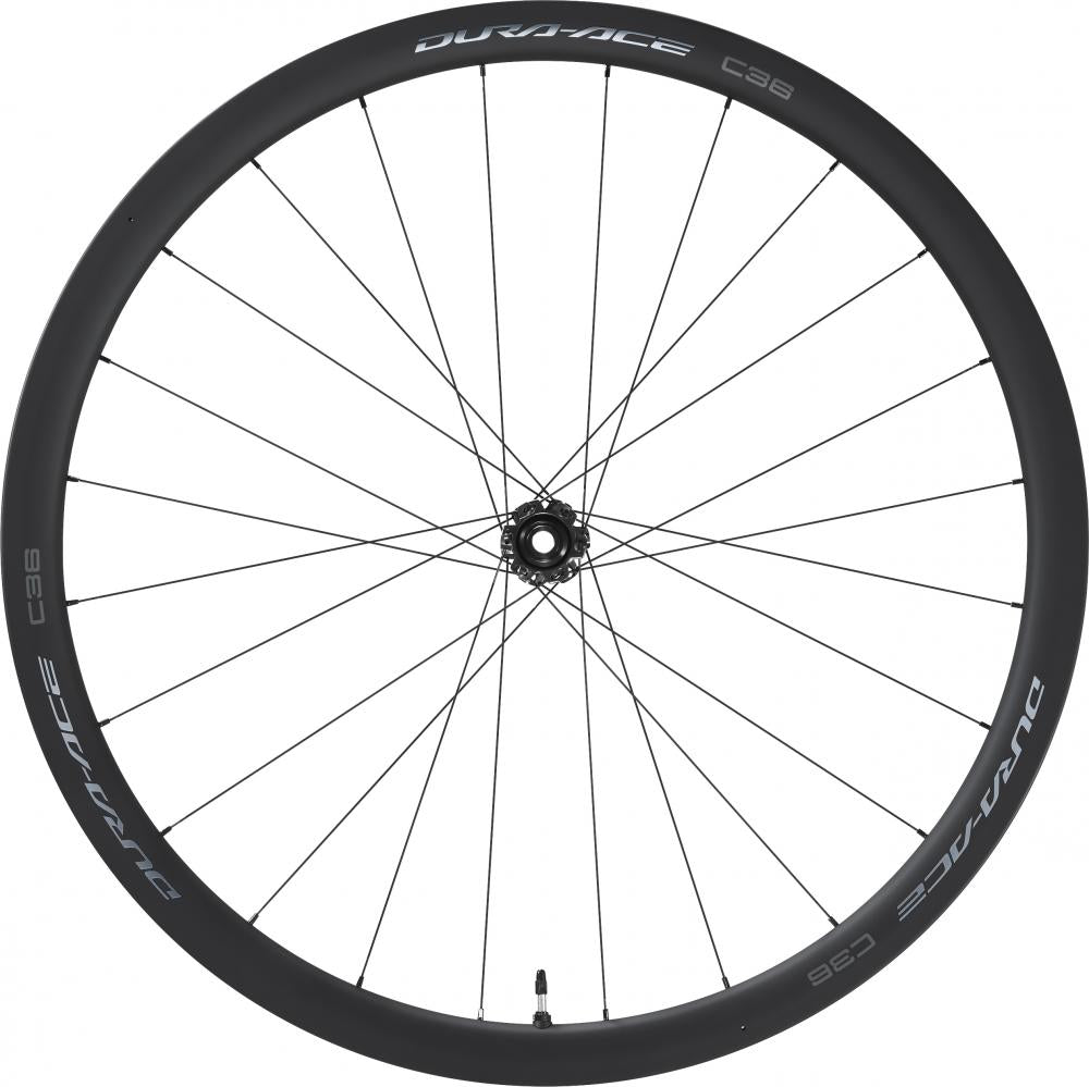 SHIMANO Laufradsatz DURA-ACE WH-R9270 C36 TL - 28 Zoll, Center Lock, Scheibenbremse, Rennrad 28" 100x12 mm