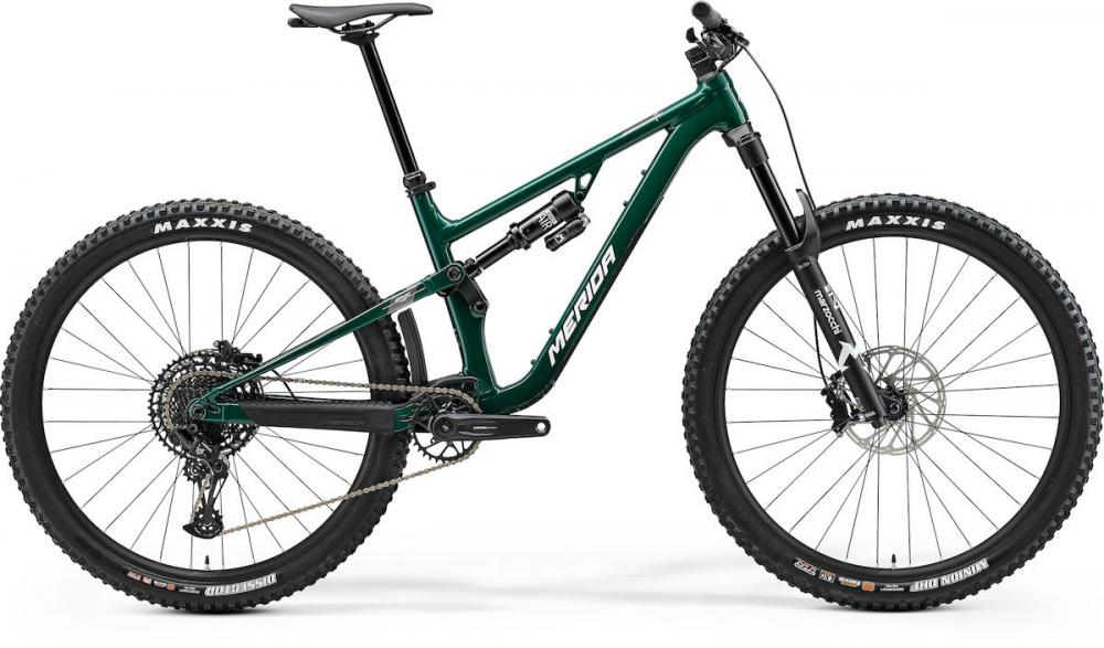 Merida ONE-FORTY 700 III2 S GLOSSY DEEP FOREST G - modernes Trail-Fully für anspruchsvolle Touren