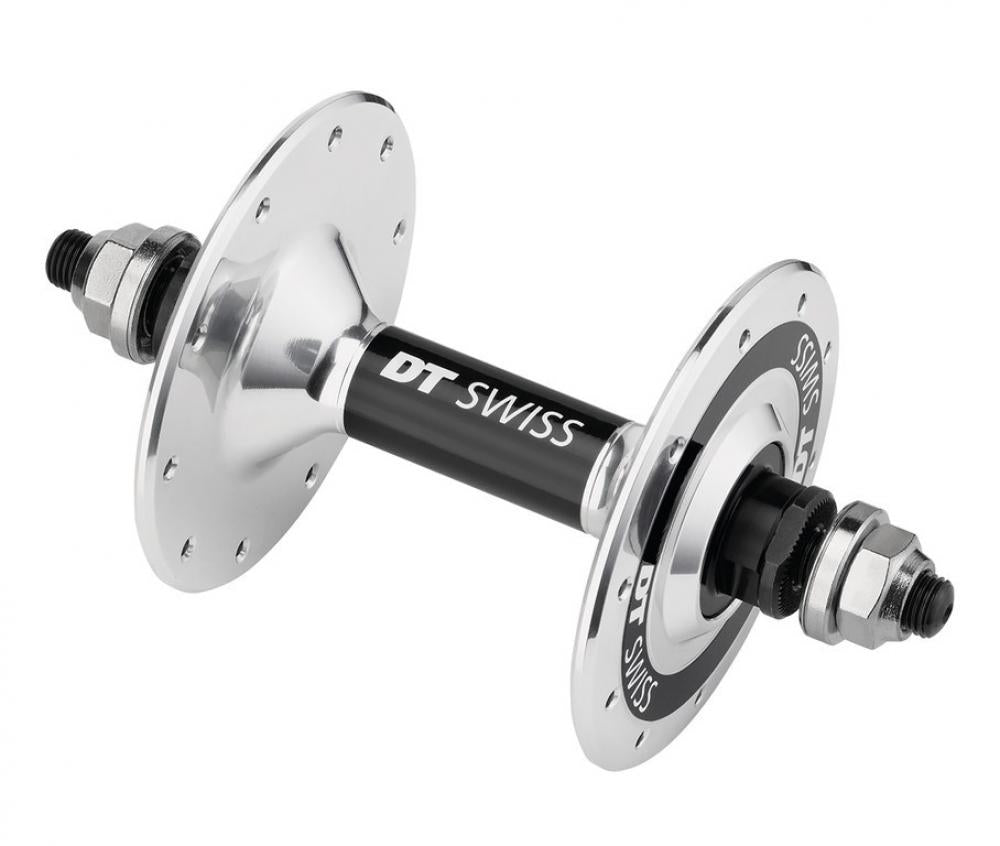 DT Swiss Nabe VR 370 Track Classic 20 Loch silber - präzise Bahn- und Fixie-Performance