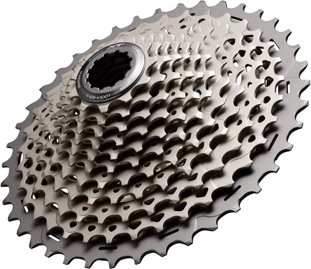 SHIMANO DEORE XT CS-M8000 11-fach 11-40Z Kassette für Fahrrad-Antrieb.