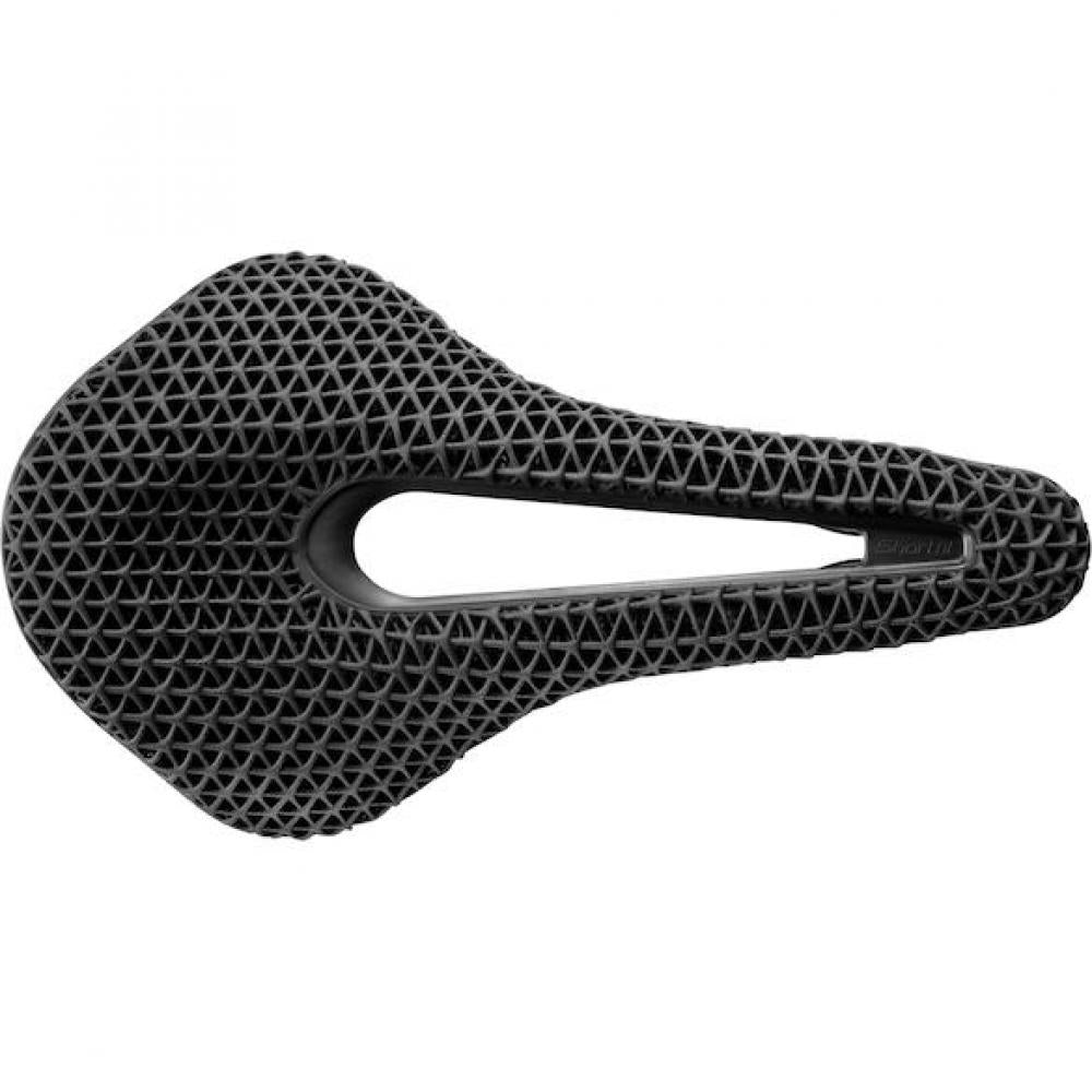 Selle San Marco Sattel Shortfit 2.0 3D Racing 155 x 255 mm Schwarz - leichter Rennradsattel mit 3D-Druck