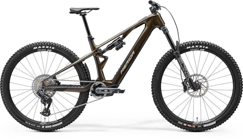 Merida eONE-SIXTY SL 8000 I1 guarded L Gold - leistungsstarkes E-MTB für anspruchsvolle Trails