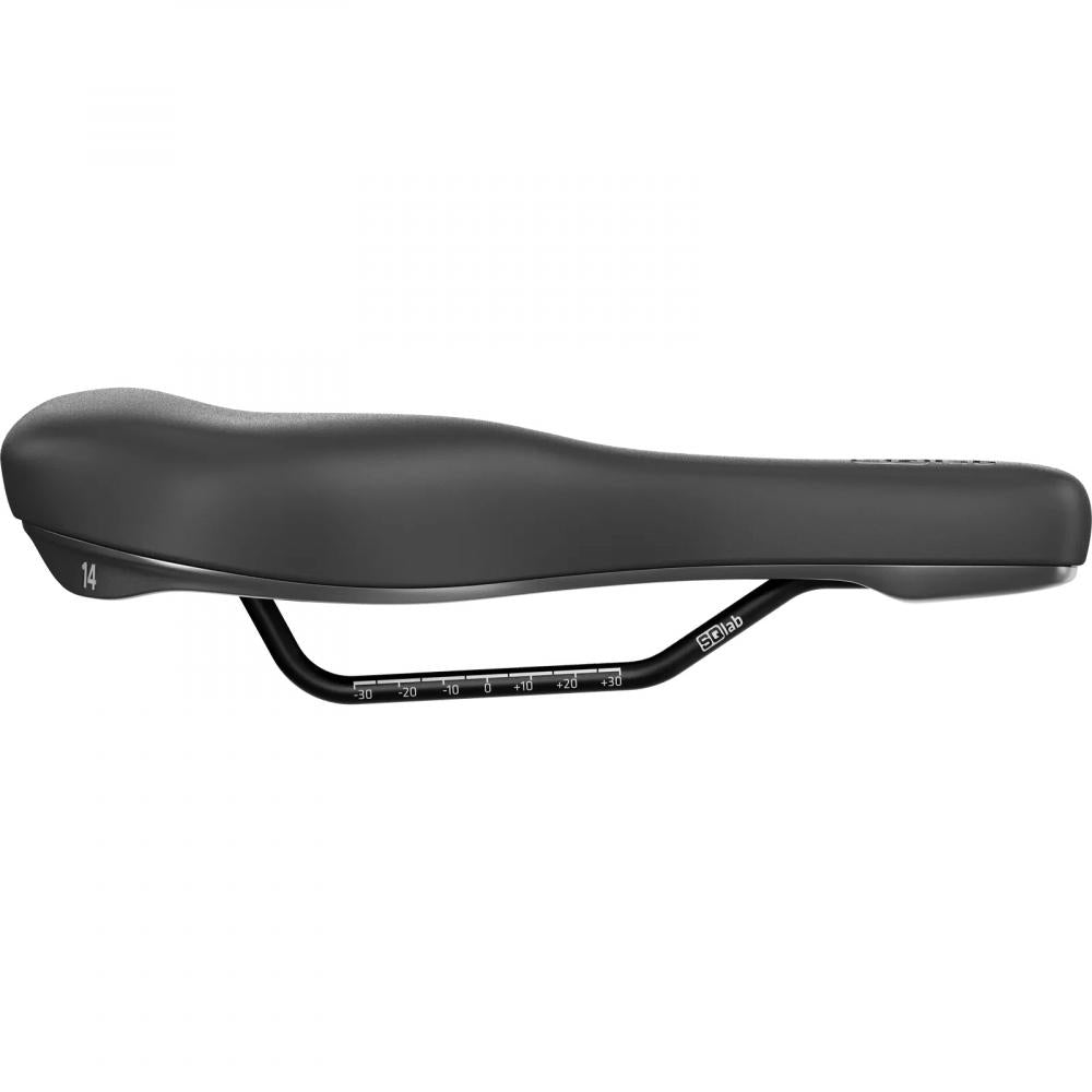 SQlab 601 ERGOLUX® 2.0 Fahrradsattel 15cm - Komfort-Sattel mit Ergonomie-System