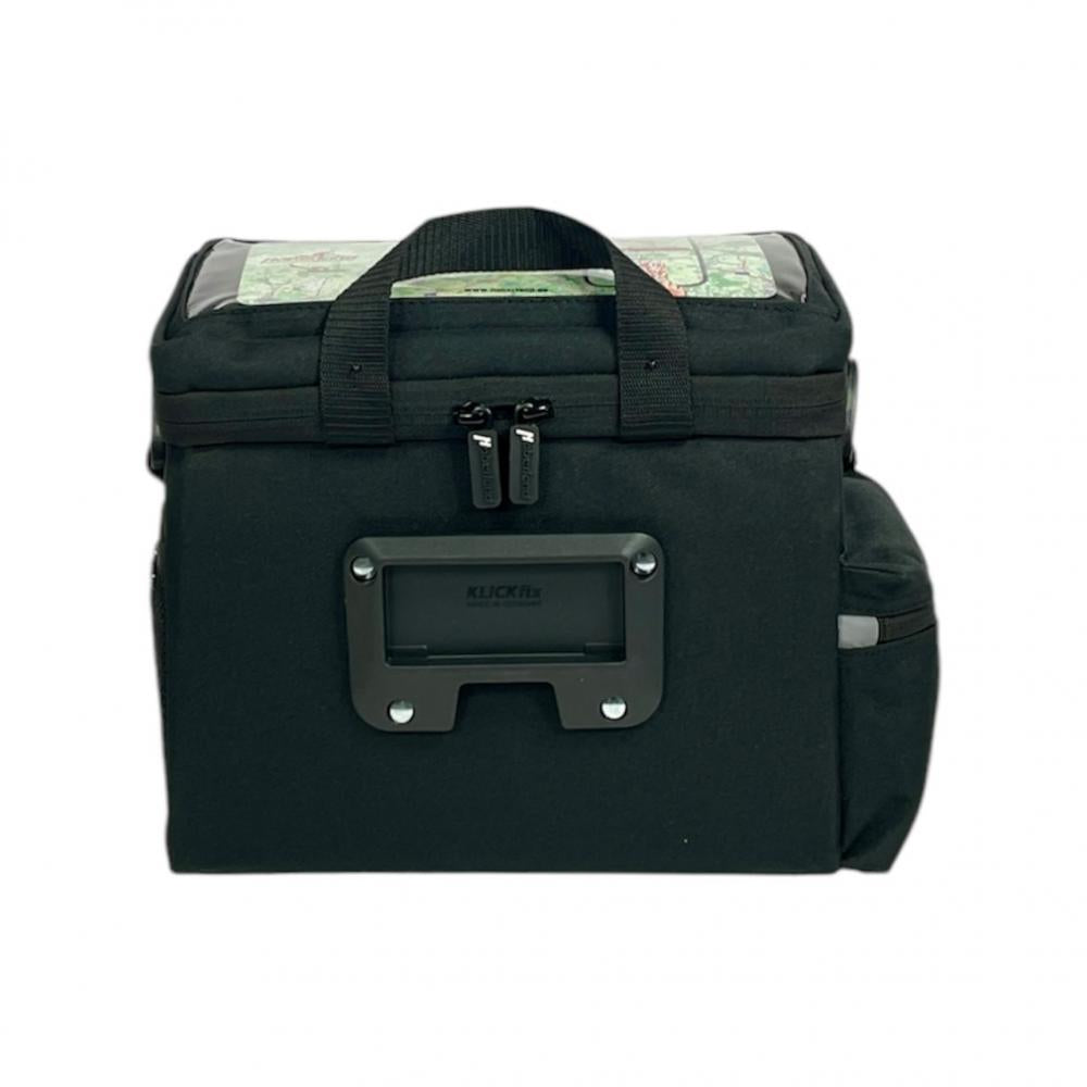 Haberland Lenkertasche Black Line 8 l schwarz KLICKfix