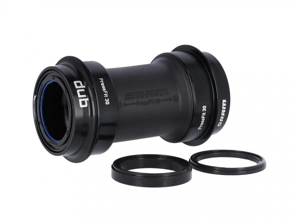 SRAM Innenlager DUB Pressfit 30 Road Wide 68 mm Stahl - Effiziente Kraftübertragung