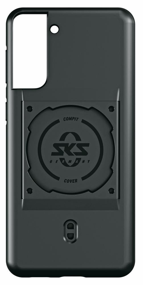 SKS COMPIT Cover für Samsung Galaxy S21+ 5G Robuste 2-Komponenten-Hülle mit spezieller Befestigung für sichere Montage am Fahrradlenker