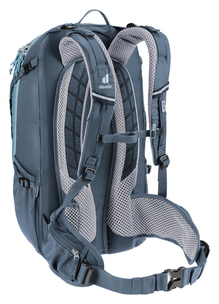 Deuter Trans Alpine 30 Fahrradrucksack Weiß - MTB-Rucksack für Mehrtagestouren