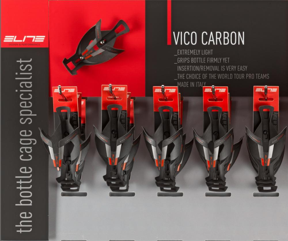 ELITE SLAT WALL DISPLAY VICO 4-TLG Größe One Size - professionelles Flaschenhalter-Präsentationssystem