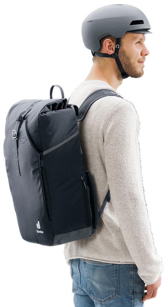 Deuter Xberg 25 Fahrradrucksack 25-30L Black - 2in1 Rucksack-Tasche
