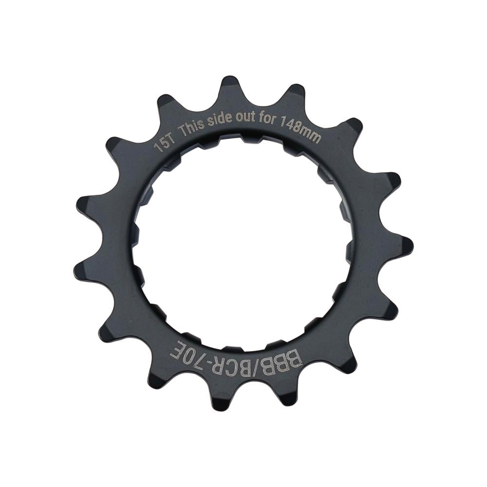 BBB Cycling BBB E-Bike Sprocket 15 Teeth 15 schwarz - robuster E-Bike Zahnkranz für präzisen Antrieb