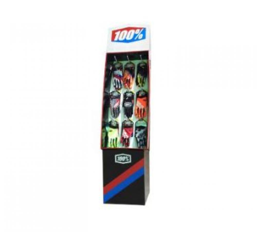 100% Glove Tower unis black - freistehender Handschuh-Displayständer