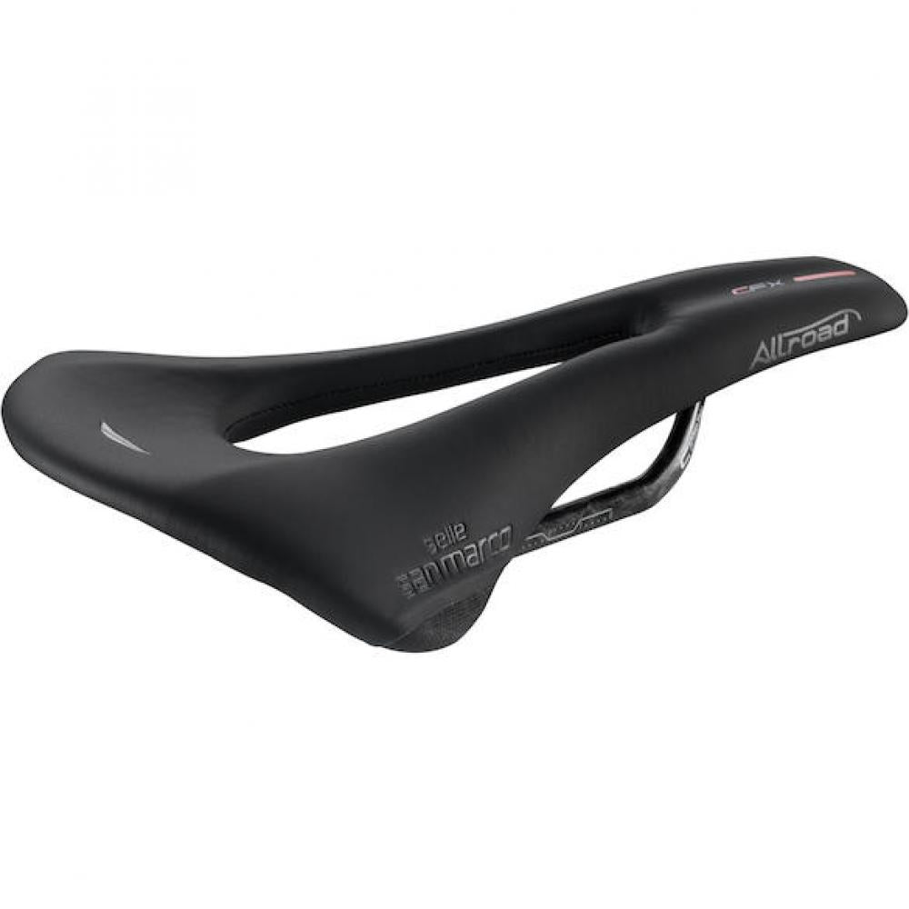 Selle San Marco Sattel Allroad Carbon FX 146 x 268 mm Schwarz - leichter Gravel-Performance-Sattel