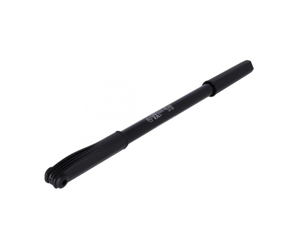 SKS Duokopf-Pumpe VX schwarz Vielseitige Fahrradpumpe für DV/AV/SV Ventile, 505 mm Länge, ideal für RH 54-58 cm