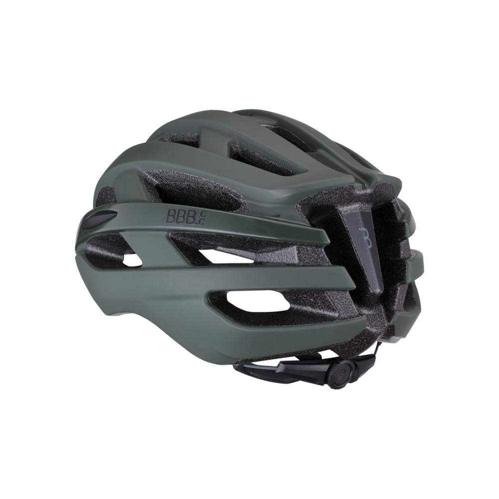 BBB Cycling BBB Helme Hawk L (58-62cm) matt olivgrün - leichter Allround-Rennradhelm