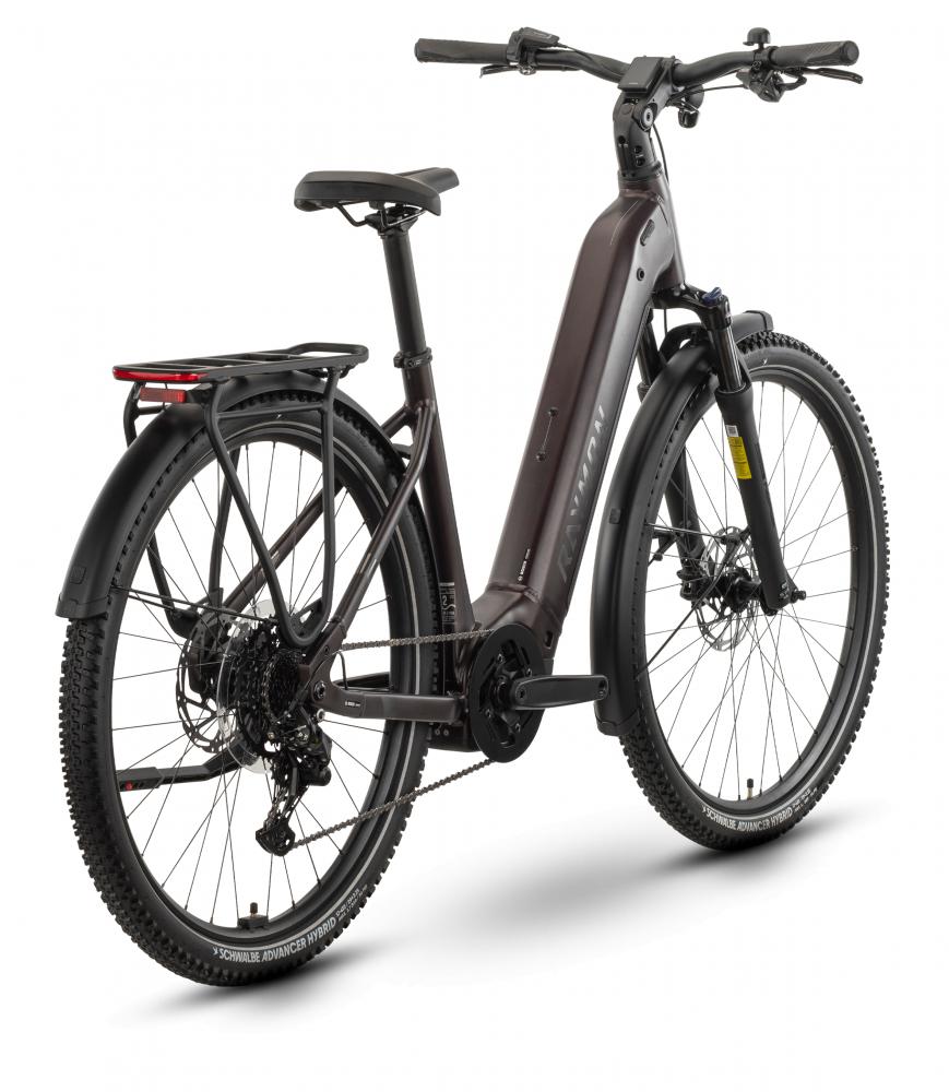 RAYMON Tahona Comp Wave - 800 Wh, Größe S, plum noir
